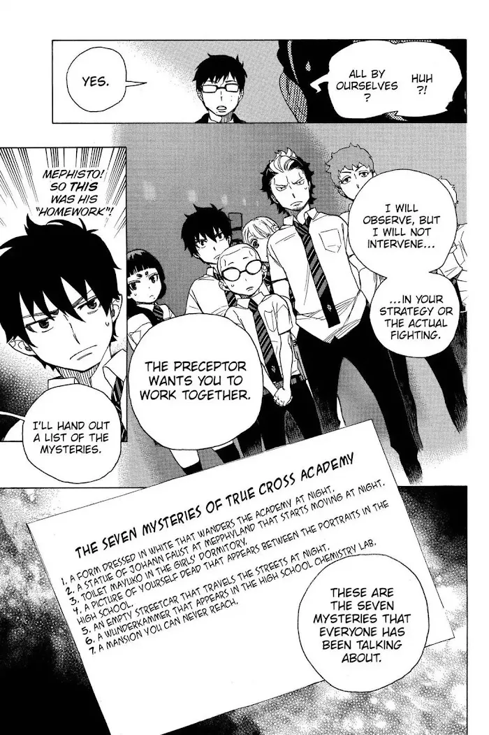 Read Blue Exorcist Manga Online