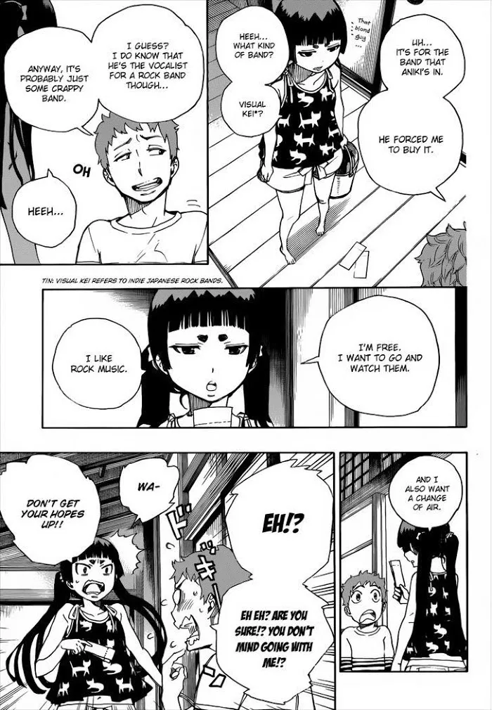 Read Blue Exorcist Manga Online