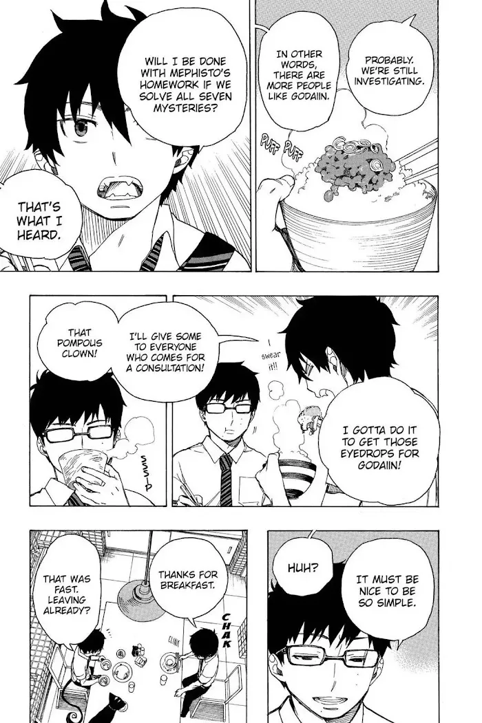 Read Blue Exorcist Manga Online