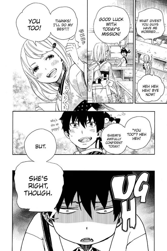Read Blue Exorcist Manga Online