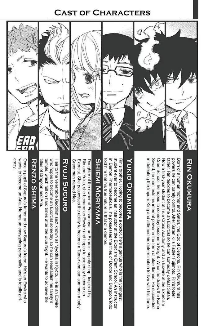 Read Blue Exorcist Manga Online