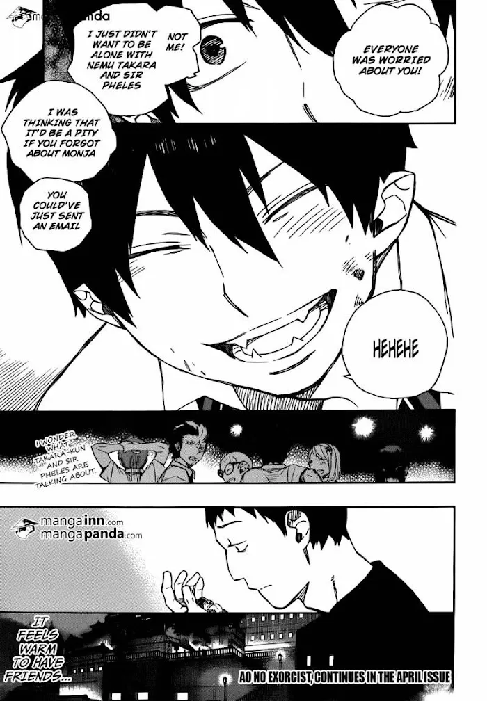 Read Blue Exorcist Manga Online