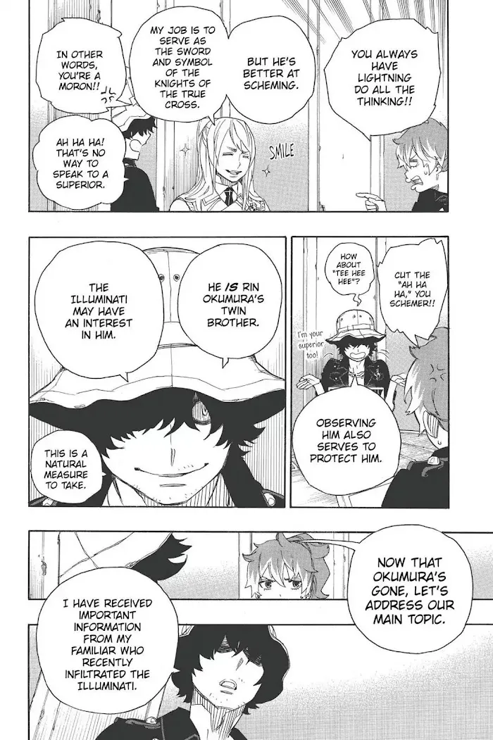 Read Blue Exorcist Manga Online