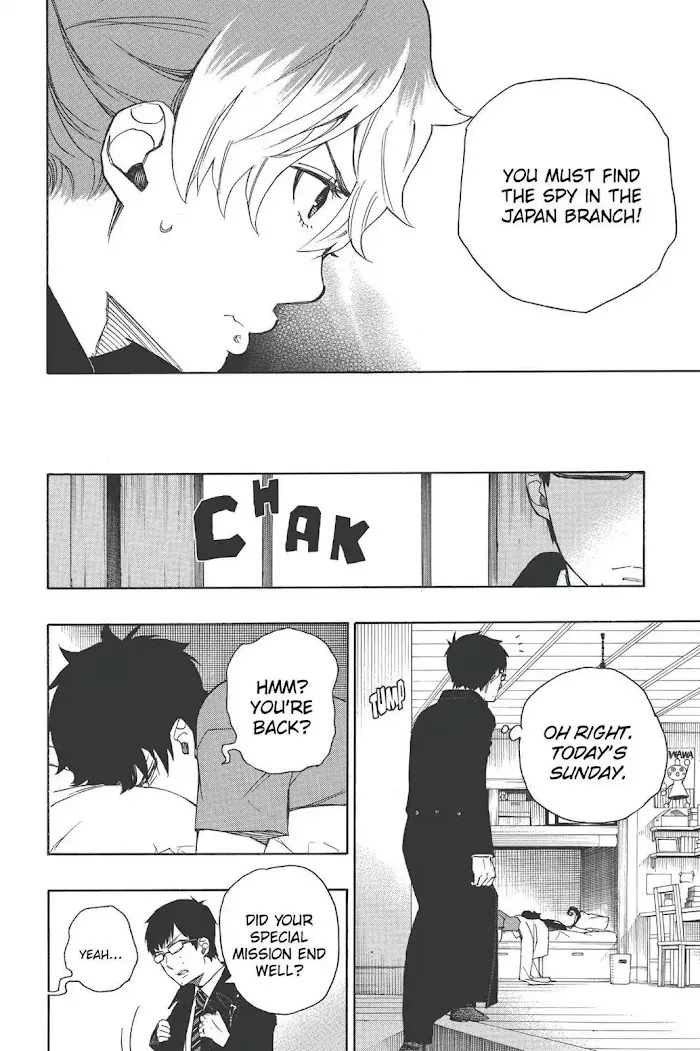 Read Blue Exorcist Manga Online