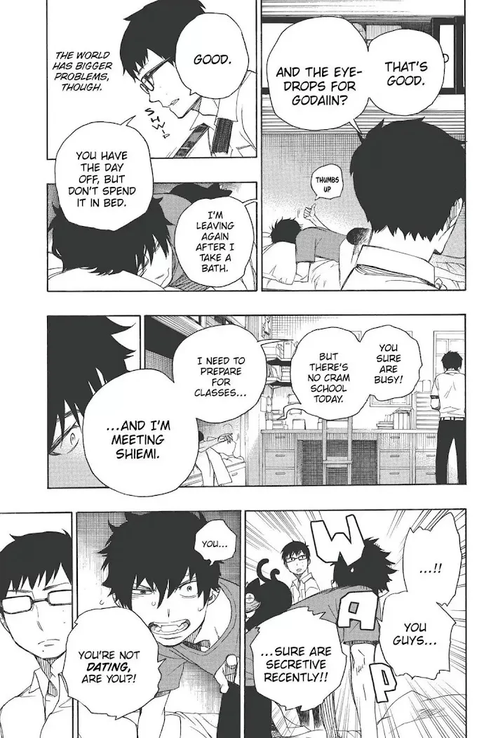 Read Blue Exorcist Manga Online