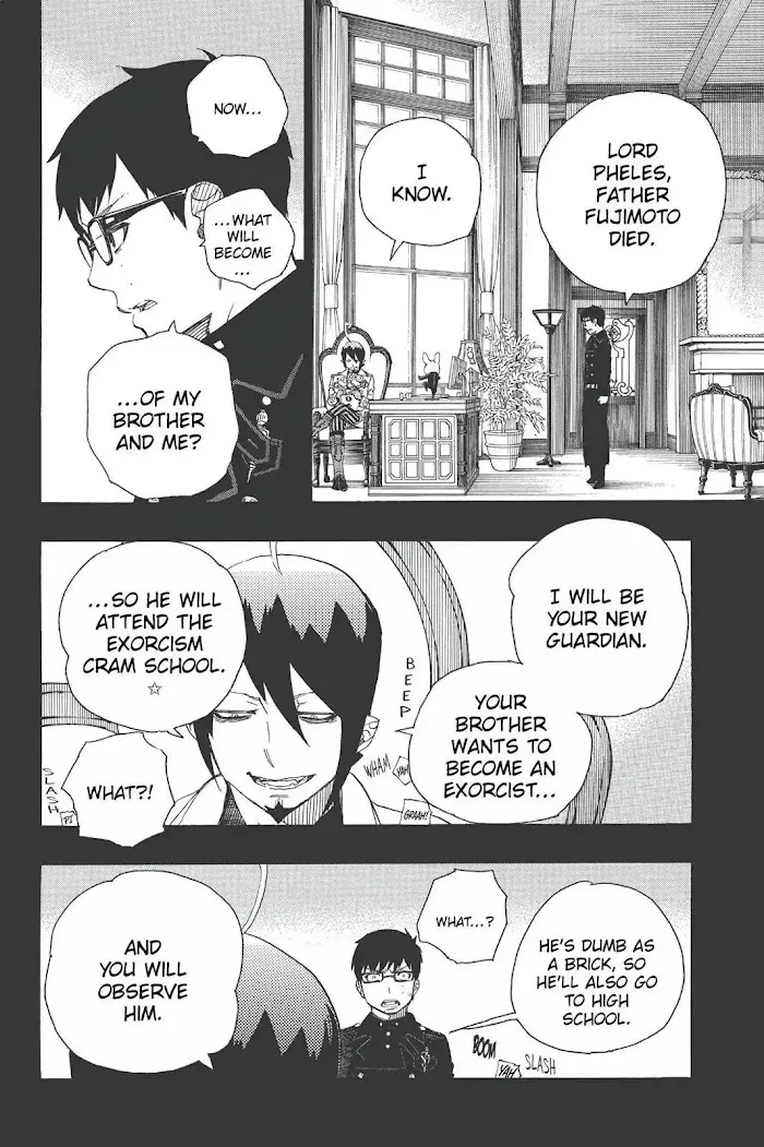 Read Blue Exorcist Manga Online