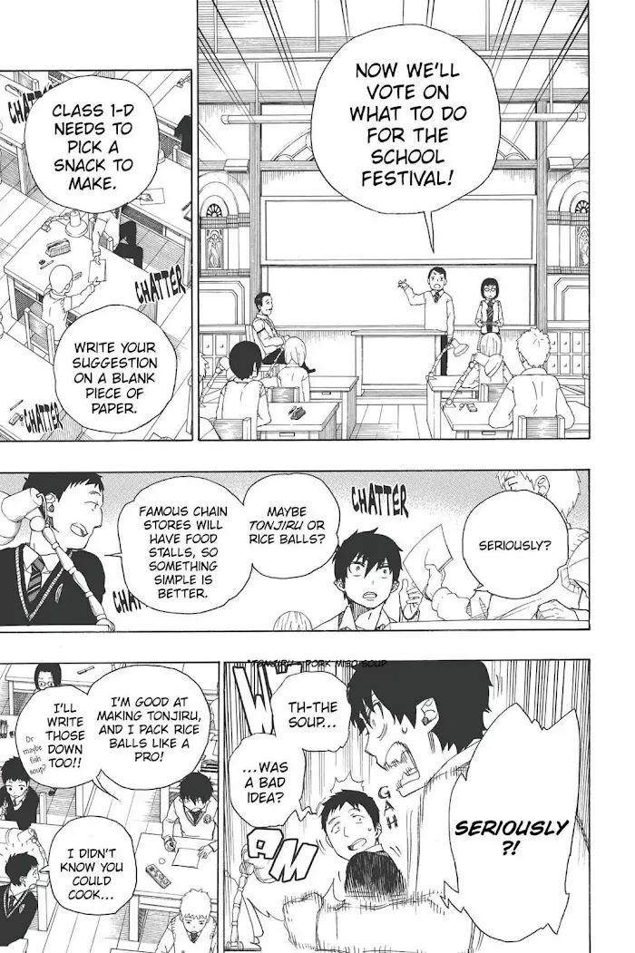 Read Blue Exorcist Manga Online