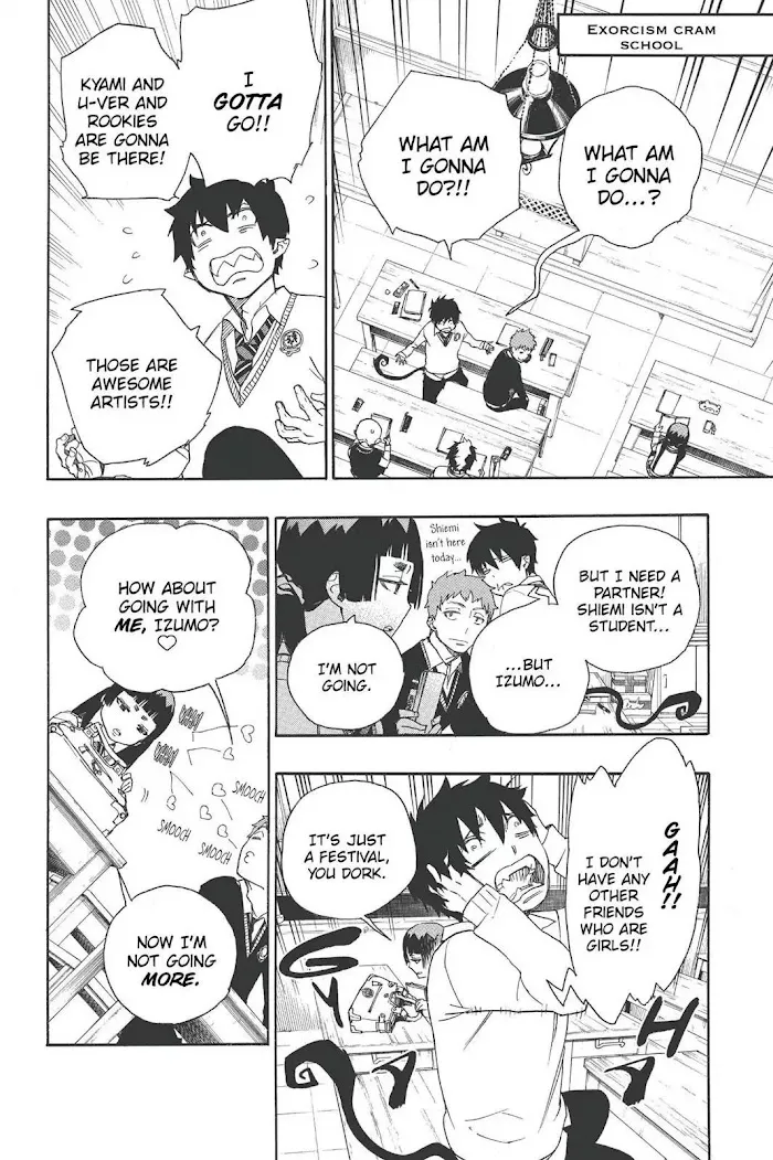 Read Blue Exorcist Manga Online