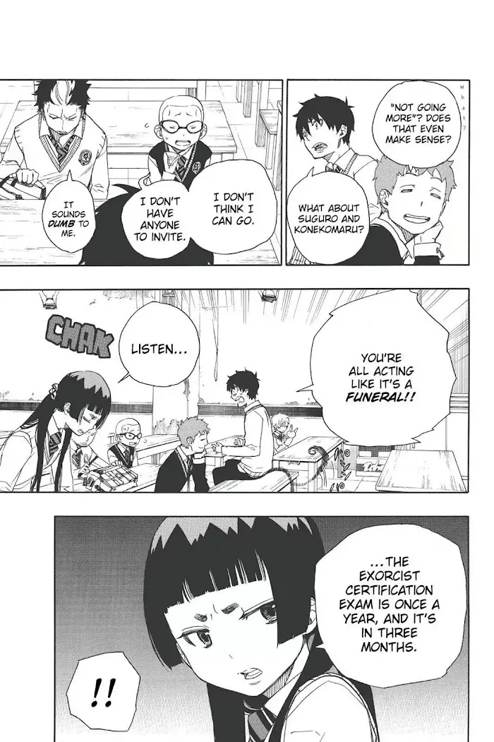 Read Blue Exorcist Manga Online