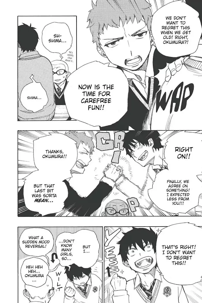 Read Blue Exorcist Manga Online