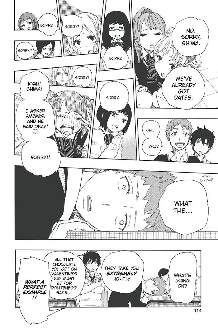 Read Blue Exorcist Manga Online