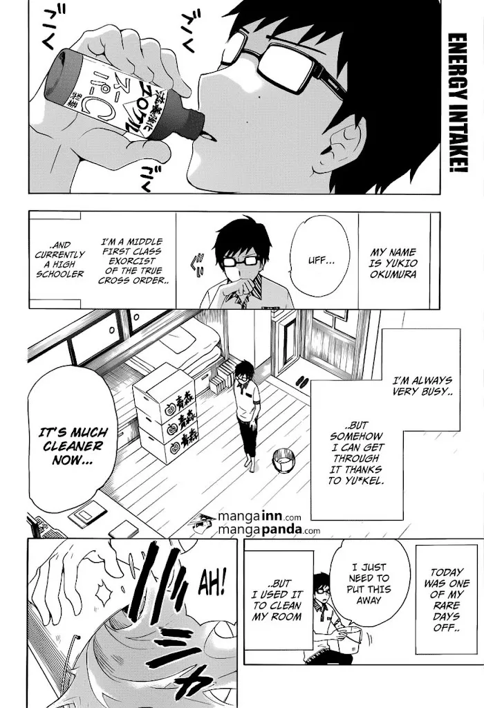 Read Blue Exorcist Manga Online