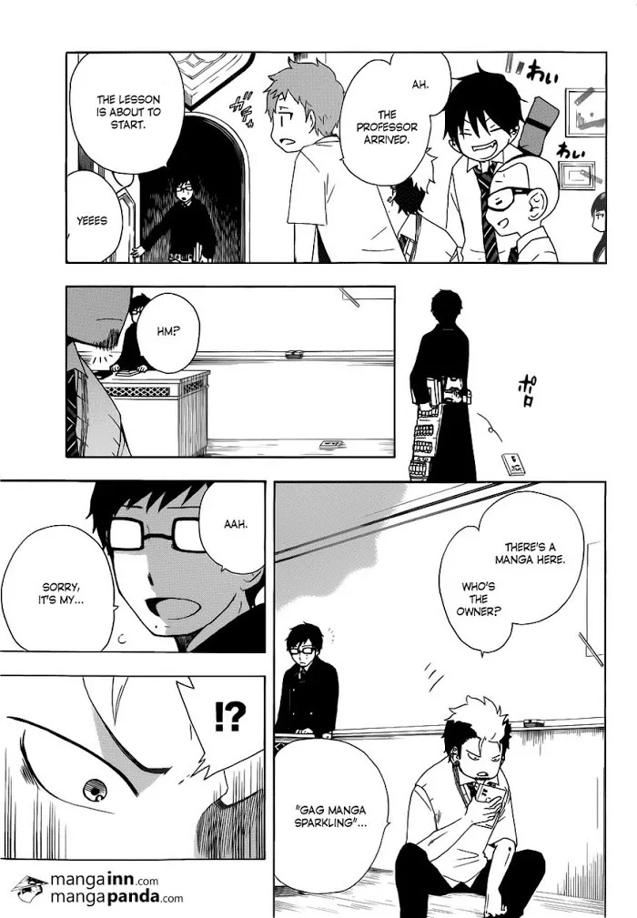 Read Blue Exorcist Manga Online
