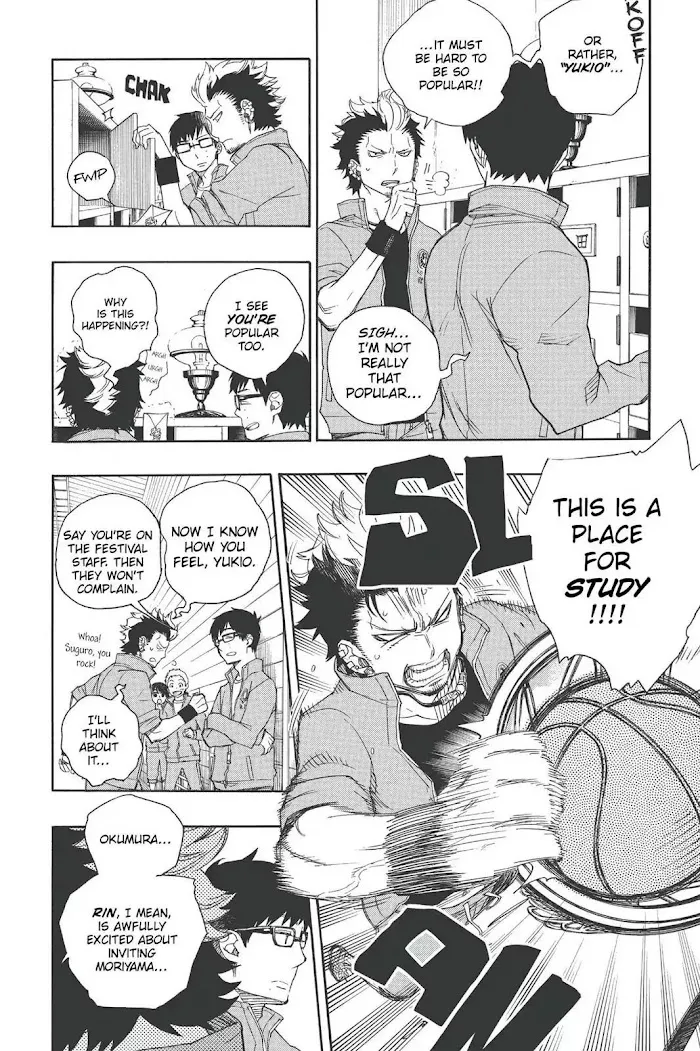 Read Blue Exorcist Manga Online