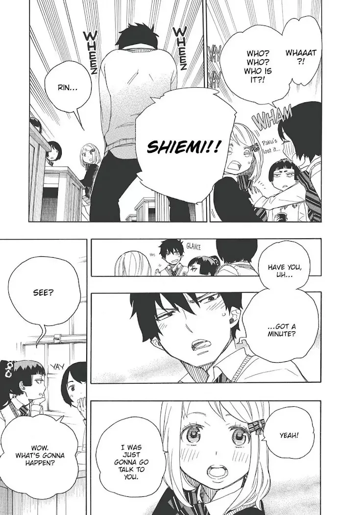 Read Blue Exorcist Manga Online