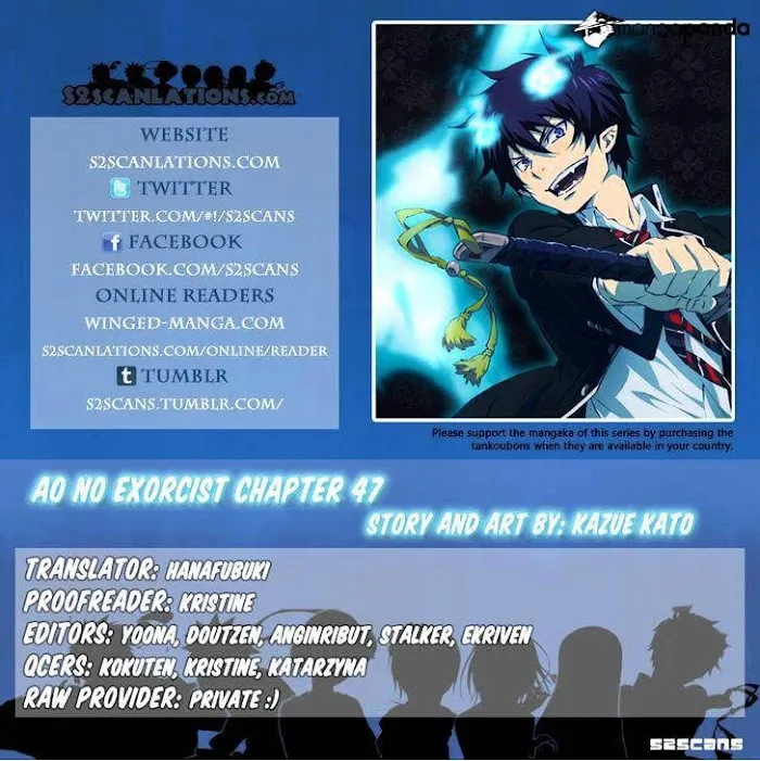 Read Blue Exorcist Manga Online