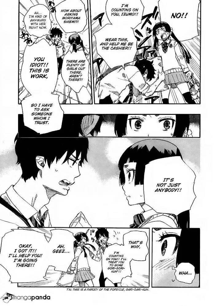 Read Blue Exorcist Manga Online