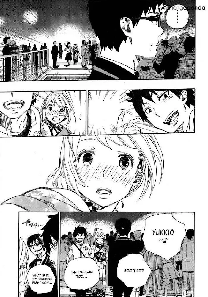 Read Blue Exorcist Manga Online
