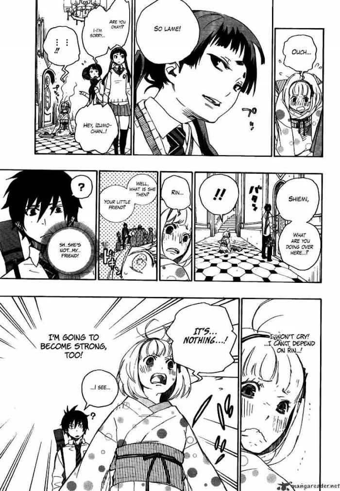 Read Blue Exorcist Manga Online