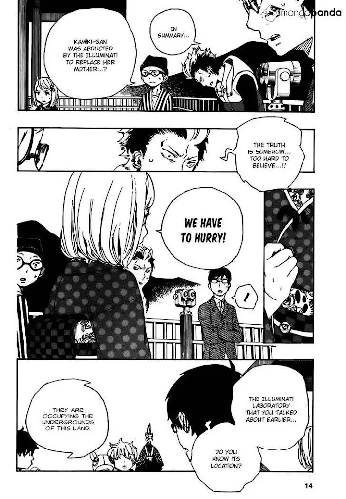 Read Blue Exorcist Manga Online
