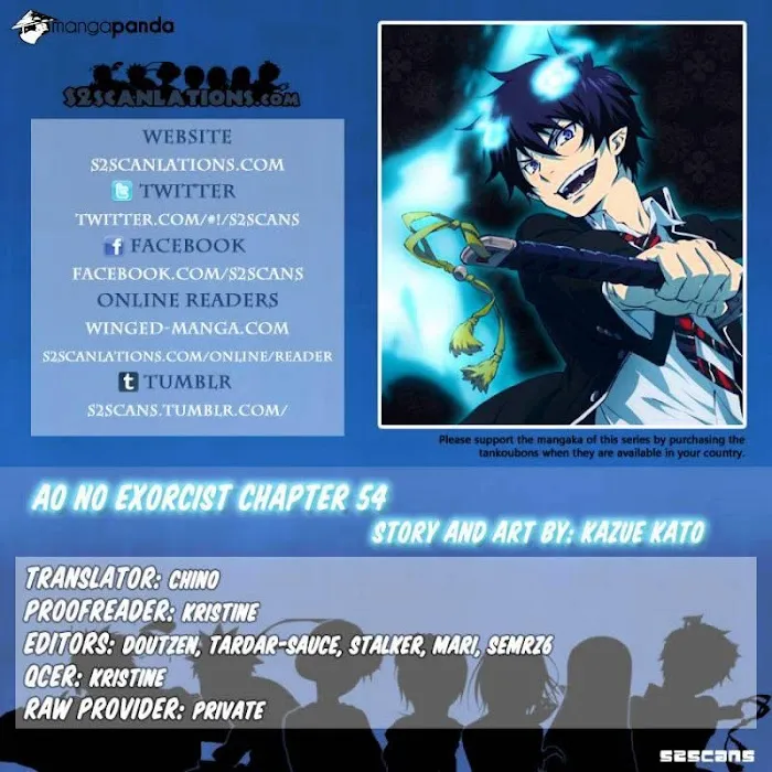 Read Blue Exorcist Manga Online