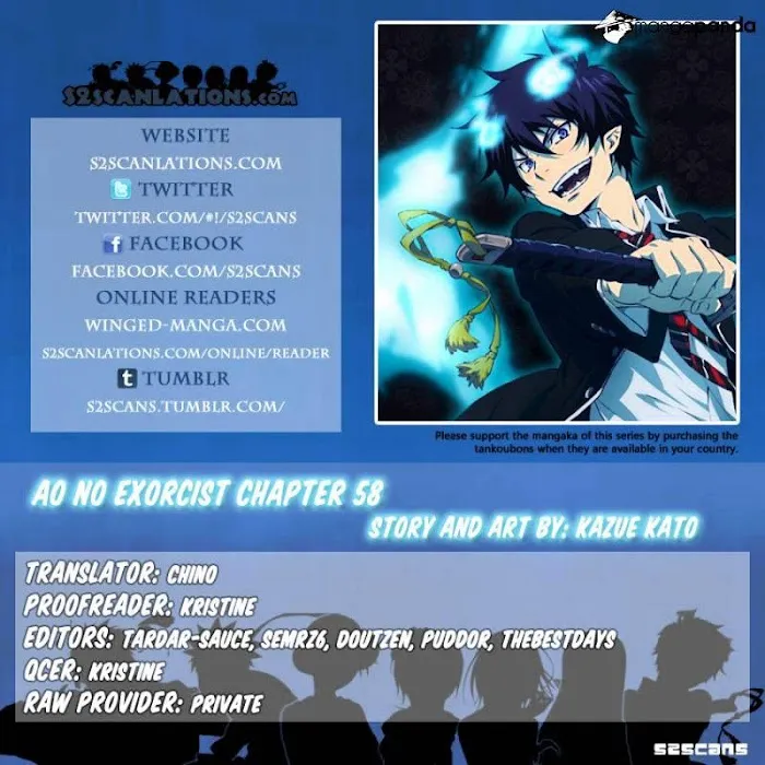 Read Blue Exorcist Manga Online