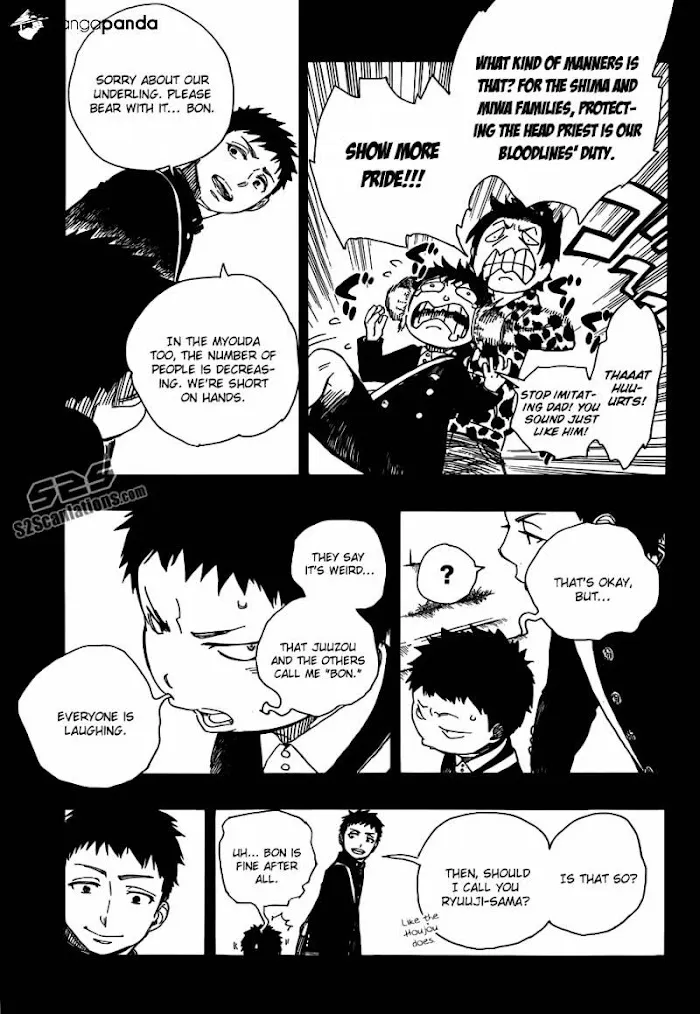 Read Blue Exorcist Manga Online