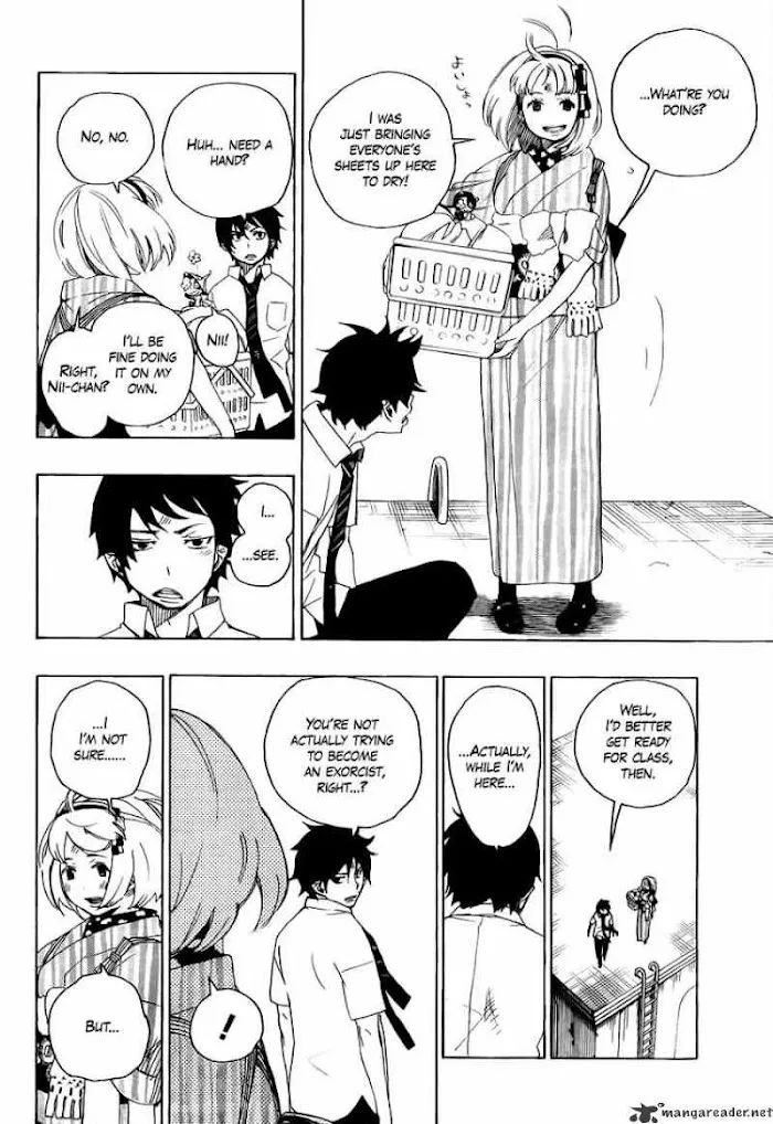 Read Blue Exorcist Manga Online
