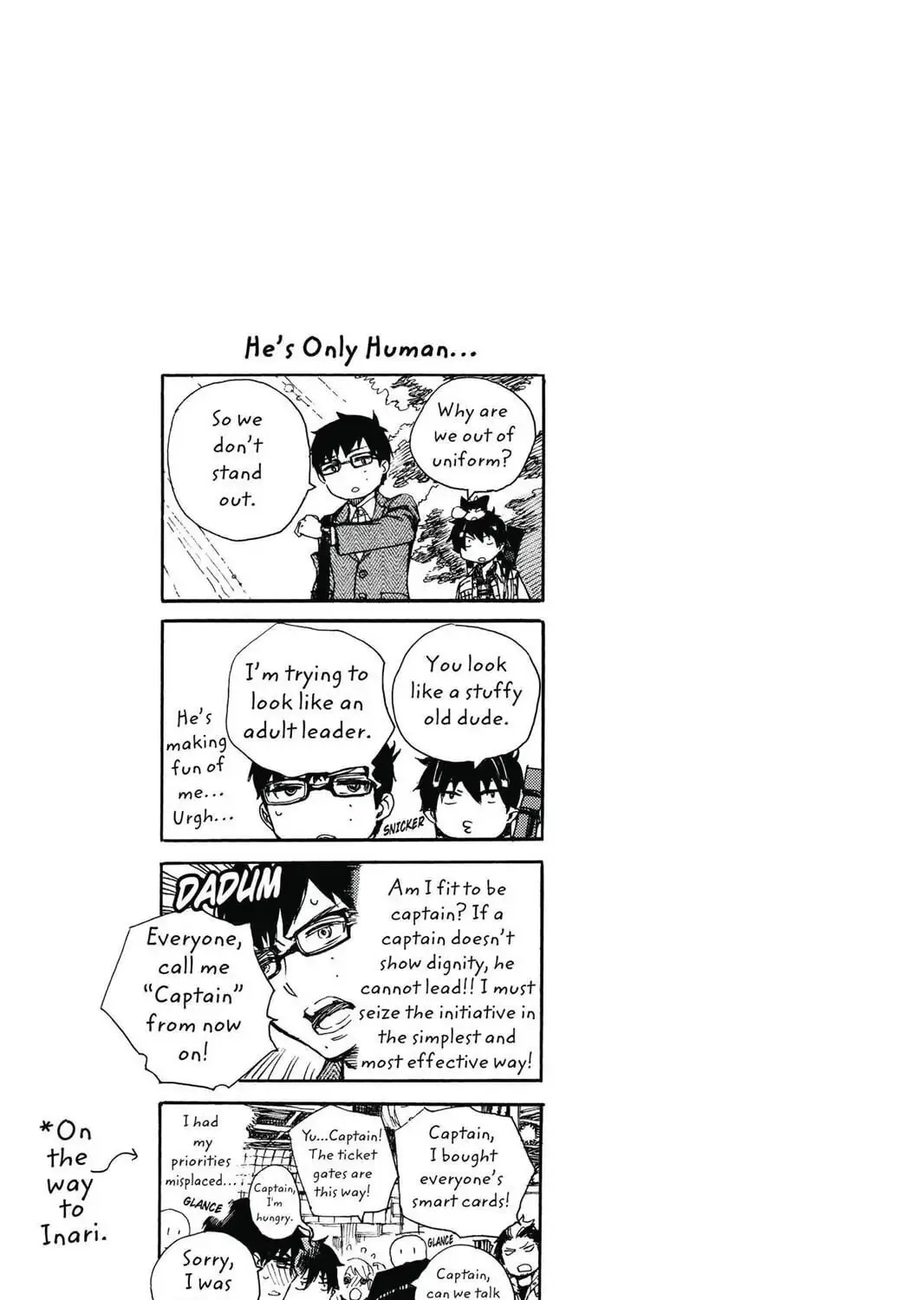 Read Blue Exorcist Manga Online