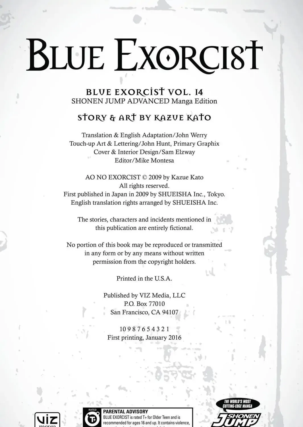 Read Blue Exorcist Manga Online