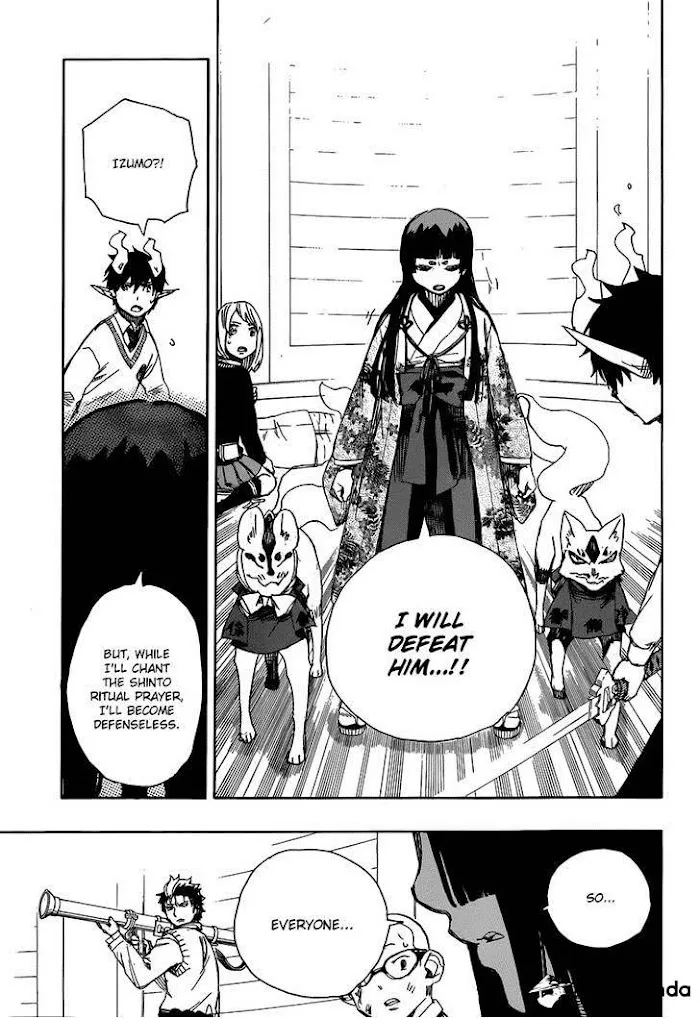 Read Blue Exorcist Manga Online