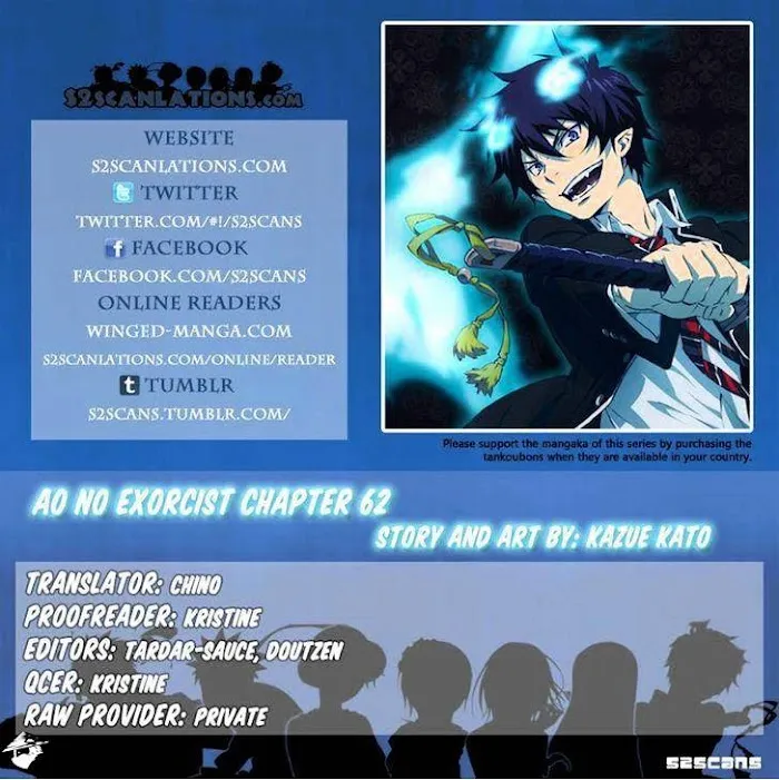 Read Blue Exorcist Manga Online