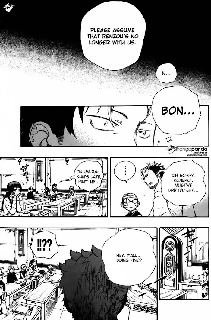 Read Blue Exorcist Manga Online