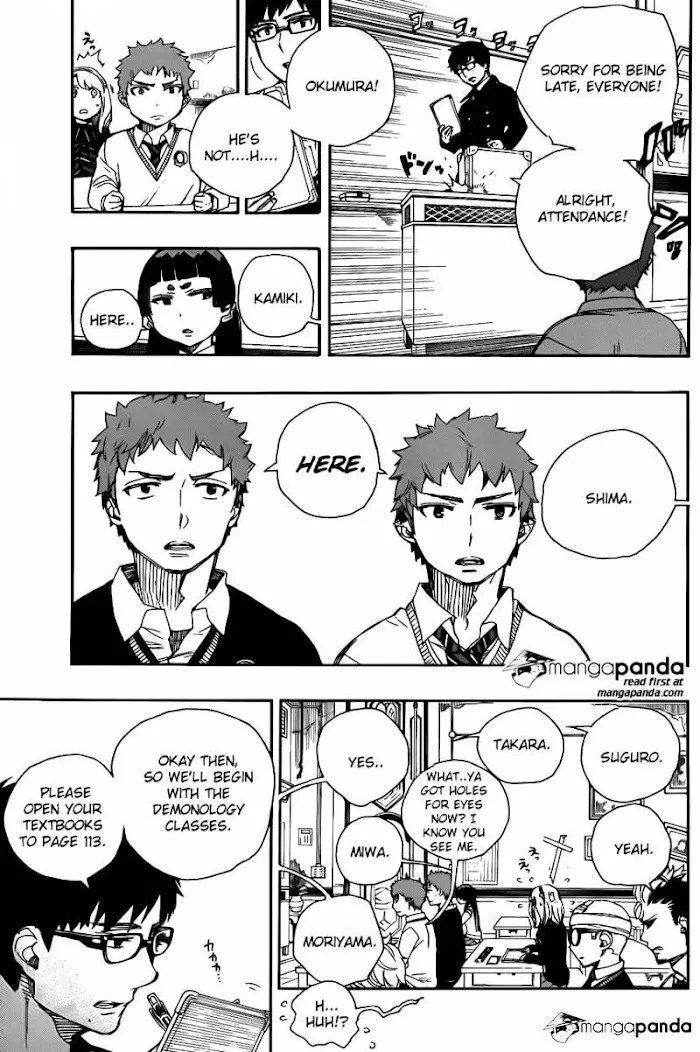 Read Blue Exorcist Manga Online