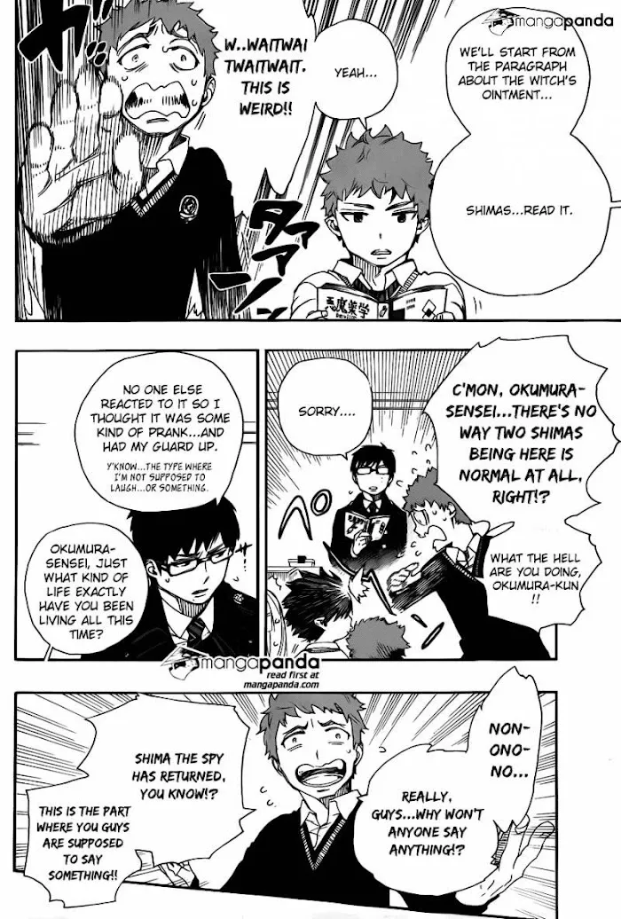 Read Blue Exorcist Manga Online