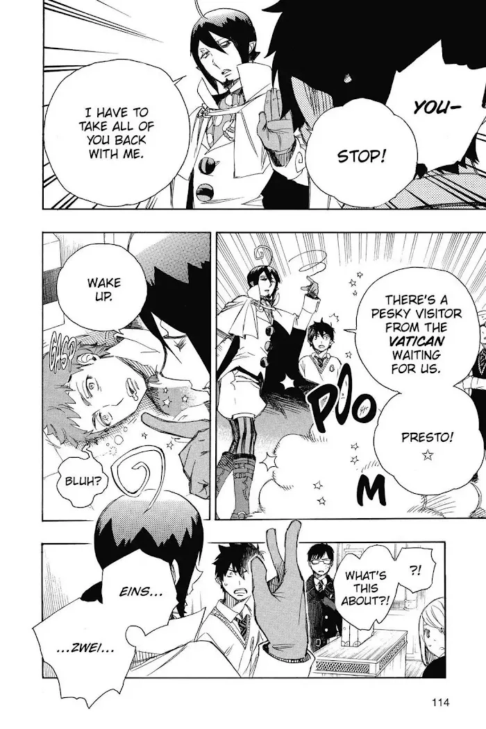 Read Blue Exorcist Manga Online
