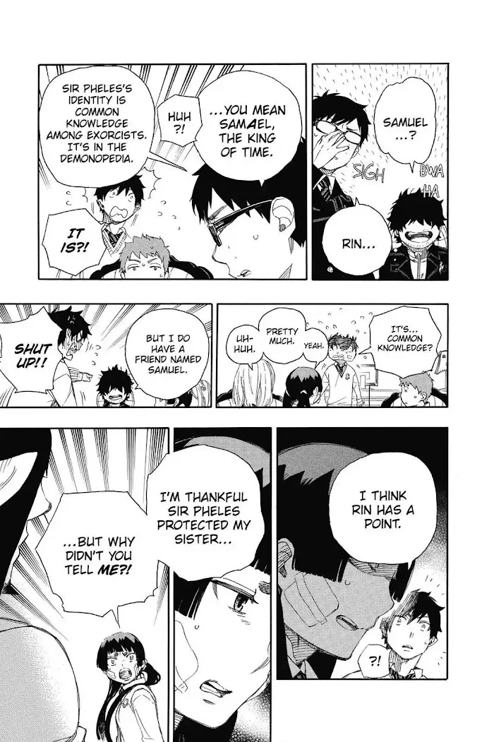 Read Blue Exorcist Manga Online