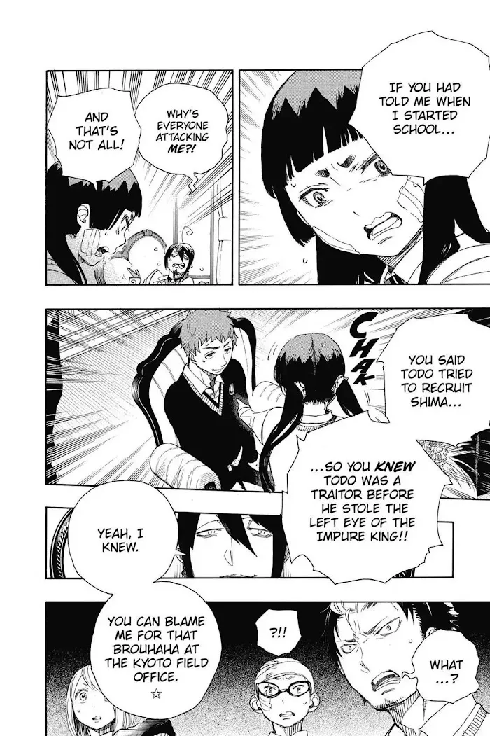 Read Blue Exorcist Manga Online