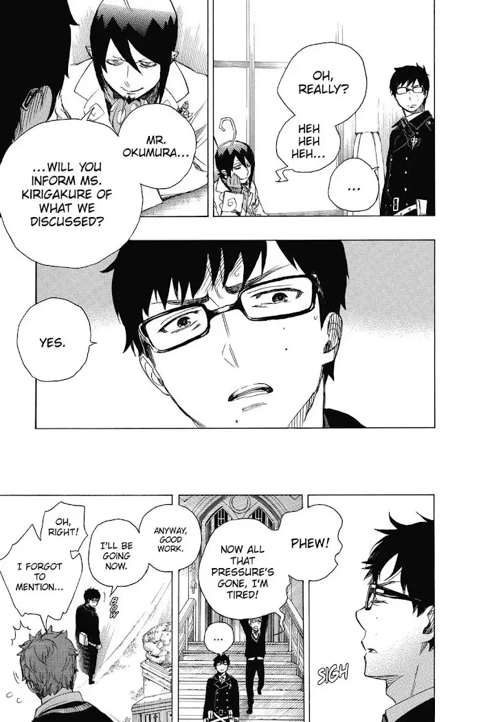 Read Blue Exorcist Manga Online