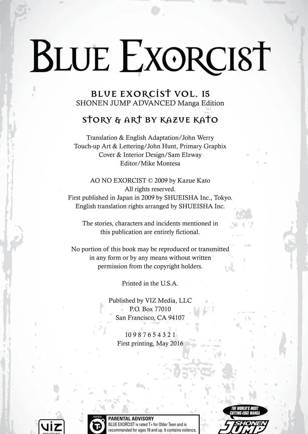 Read Blue Exorcist Manga Online