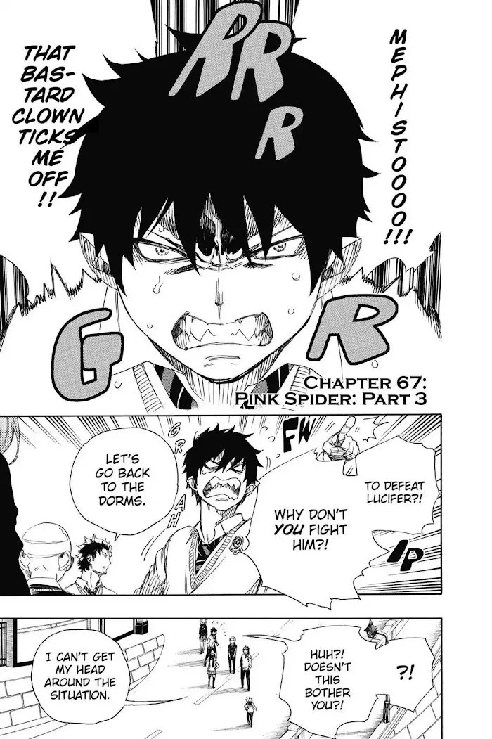 Read Blue Exorcist Manga Online
