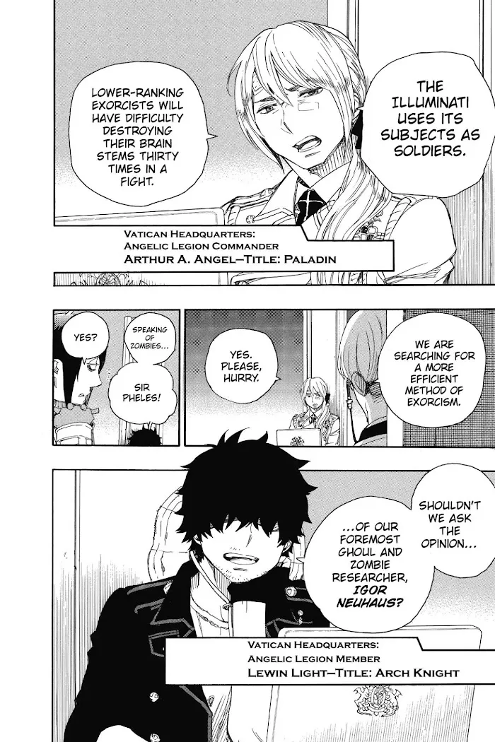 Read Blue Exorcist Manga Online