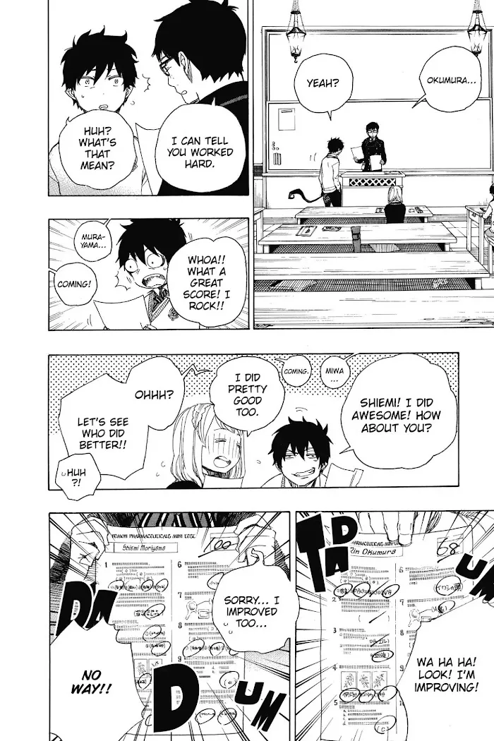 Read Blue Exorcist Manga Online