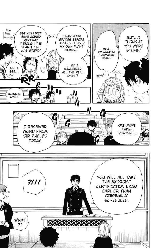 Read Blue Exorcist Manga Online
