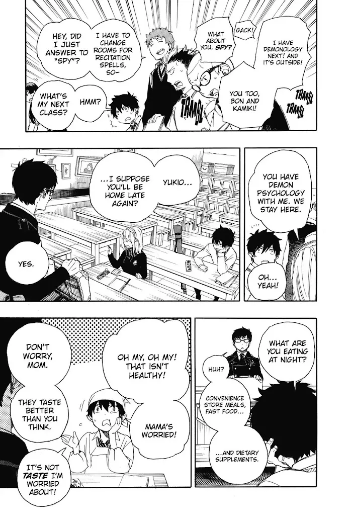 Read Blue Exorcist Manga Online