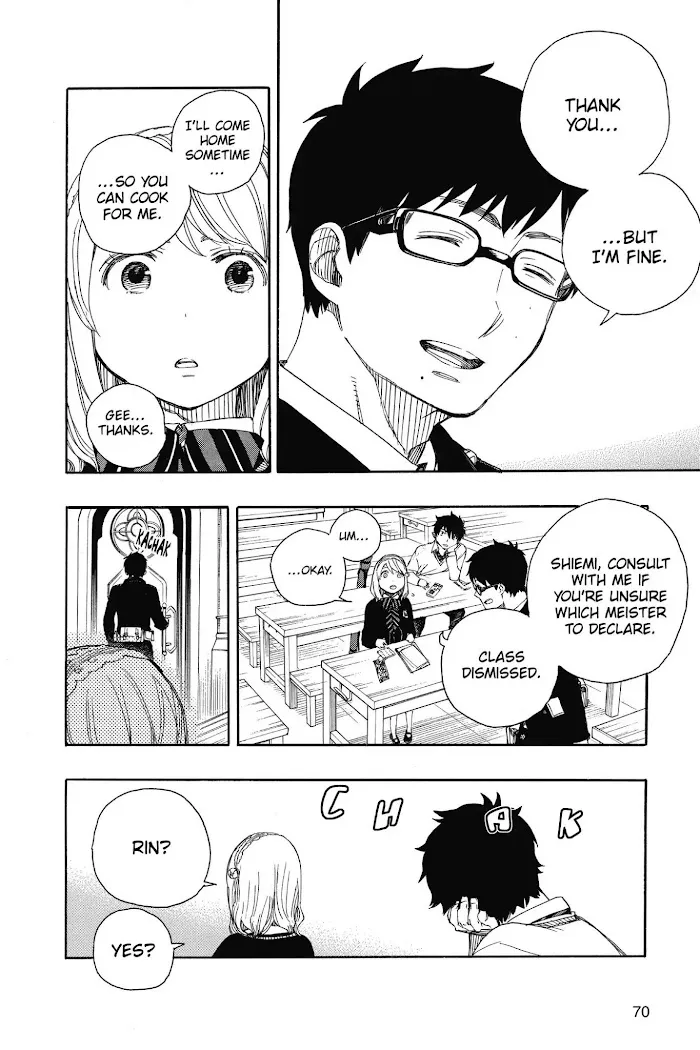 Read Blue Exorcist Manga Online
