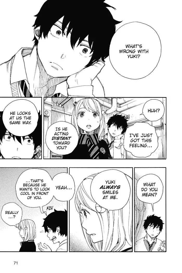 Read Blue Exorcist Manga Online