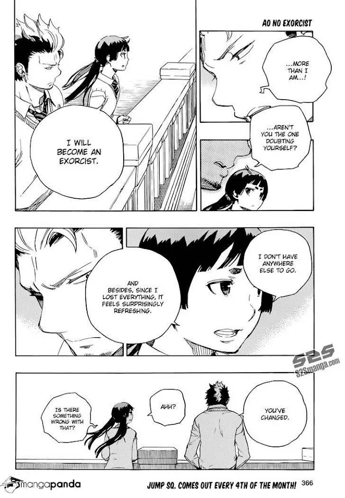 Read Blue Exorcist Manga Online
