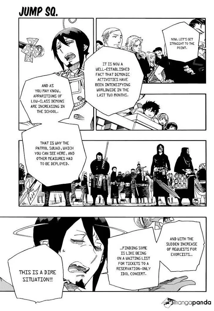 Read Blue Exorcist Manga Online