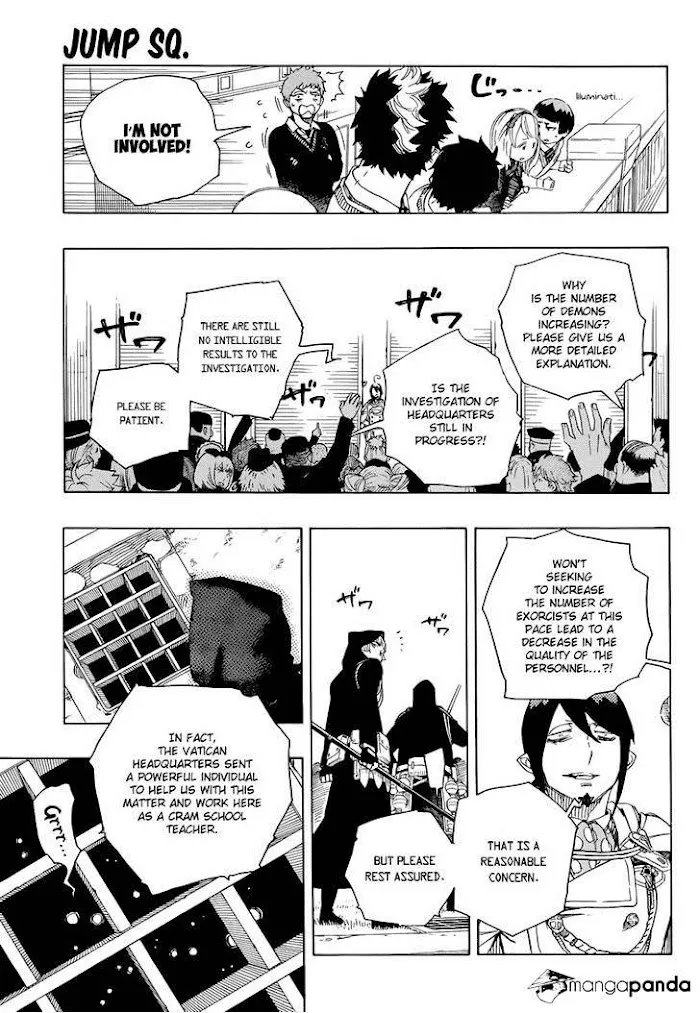 Read Blue Exorcist Manga Online